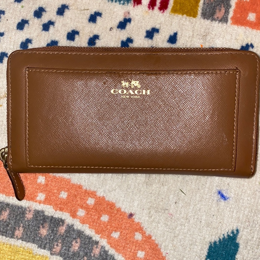 Authentic coach wallet